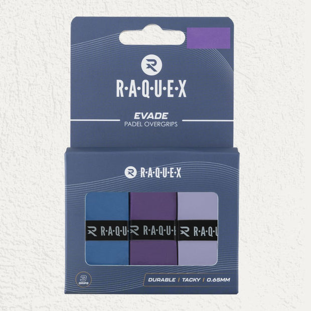 Raquex Evade Padel Overgrips (3 Pack)